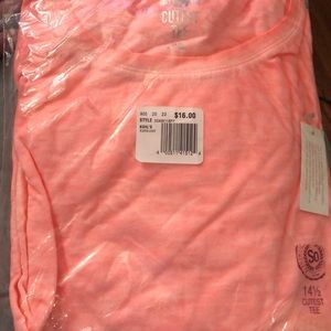 NEW girls pink short sleeve shirt